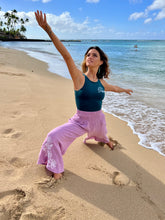 Load image into Gallery viewer, Gardenia Block Print Flowy Pants