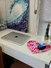 Load image into Gallery viewer, Aloha Vibes Heart Mousepad/Hot Pad