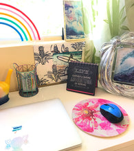 Load image into Gallery viewer, Pink Pua Mousepad/Hot Pad