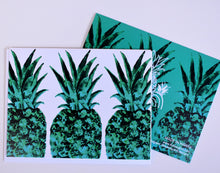 Load image into Gallery viewer, Emerald Pineapple Greeting Card