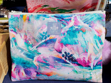 Load image into Gallery viewer, Ocean Hibiscus Small Pouch