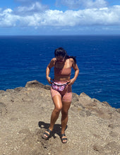Load image into Gallery viewer, Purple Hibiscus Fanny Pack