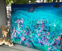 Load image into Gallery viewer, Mokulua Islands - Green Tropics Medium Pouch