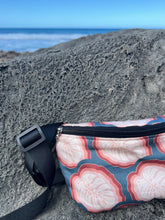 Load image into Gallery viewer, Navy Monstera Fanny Pack