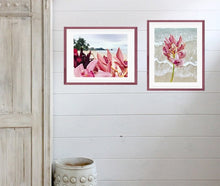 Load image into Gallery viewer, Set of 2: Diamond Head & Orchids Wall Art