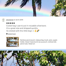 Load image into Gallery viewer, Kaimuki Rainbow Pouch (Pencil/Lg)