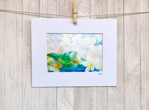 Plumeria Skies Wall Art