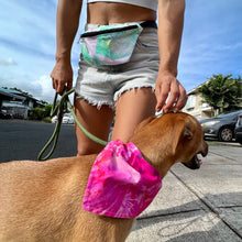 Load image into Gallery viewer, Pink Hibiscus Pet Bandana