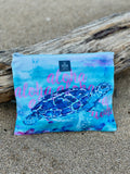 Blue Aloha Honu Turtle (Sm/Medium & Sunglasses Pouch)