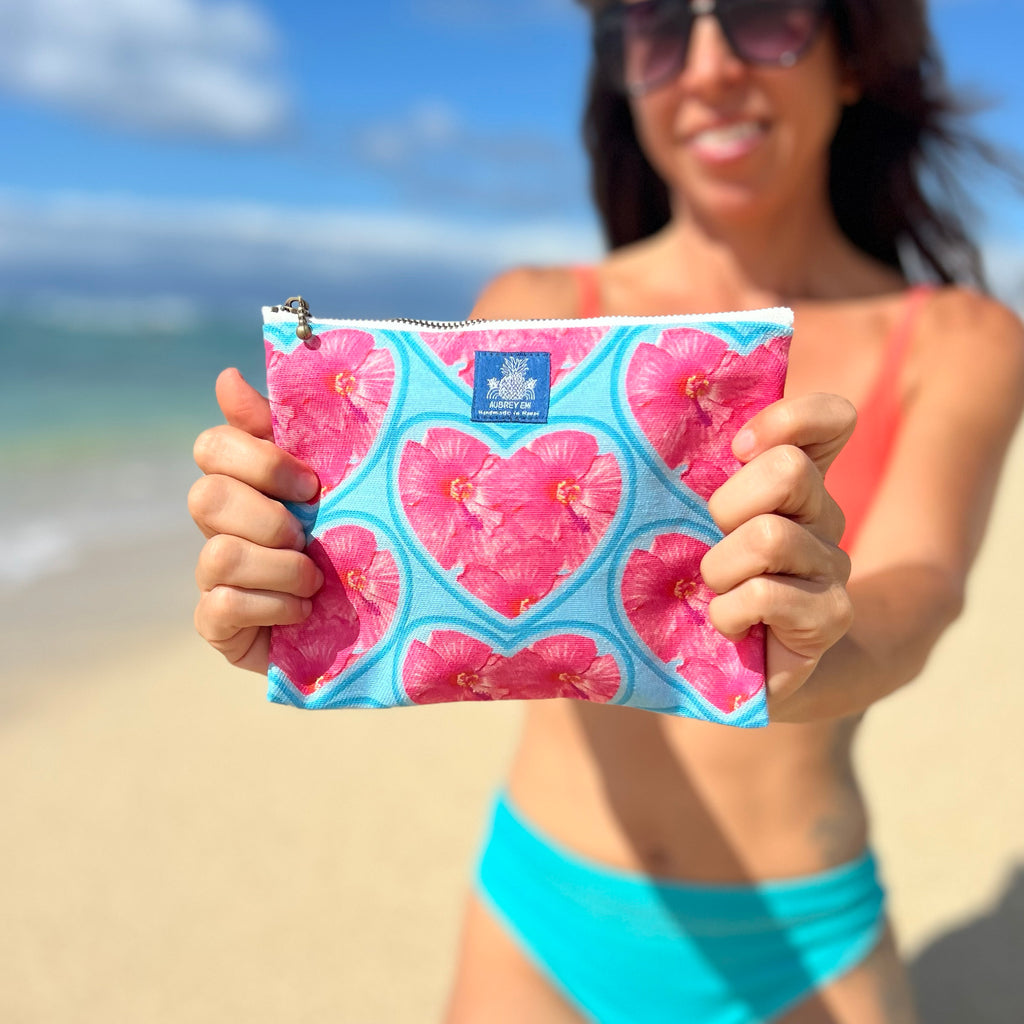 Hibiscus Love Small Pouch