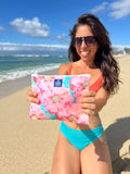 Ocean Hibiscus (Sm/Med Pouch)