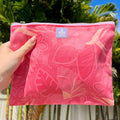 Geometric Blooms Medium Pouch