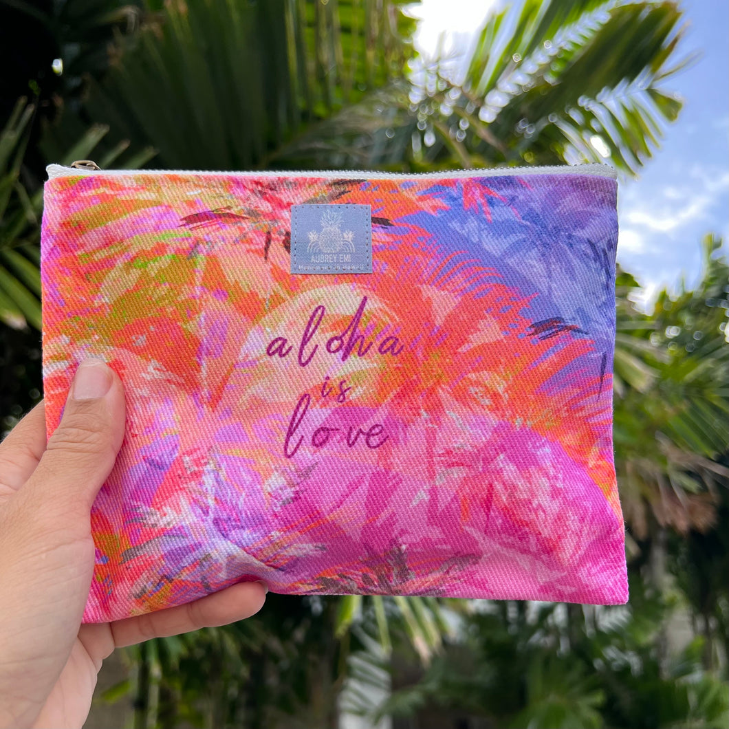 Aloha is Love Small Pouch