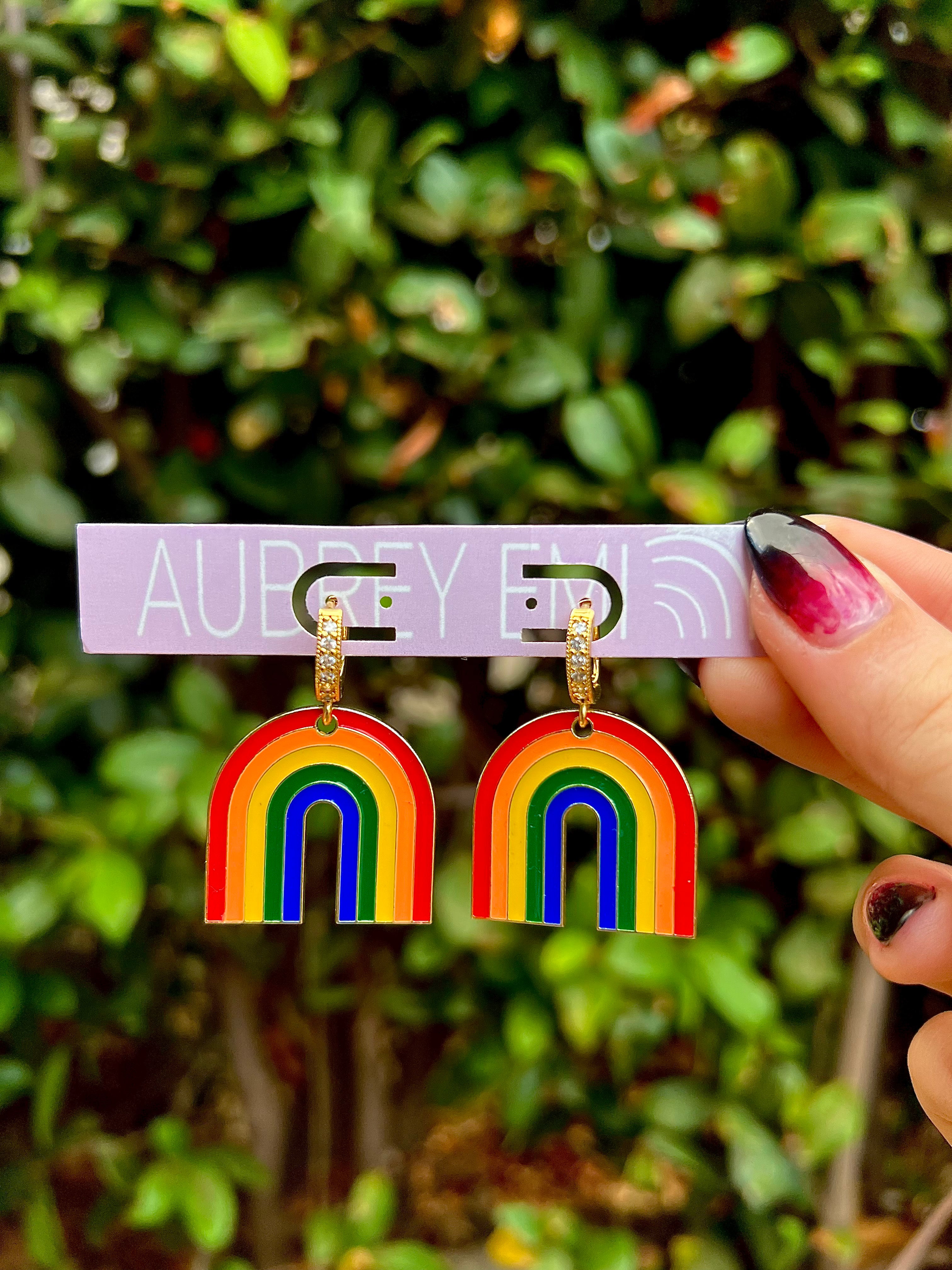 Love is Love Rainbow Earrings
