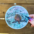 Rock Piles Honu Turtle Waterproof Sticker