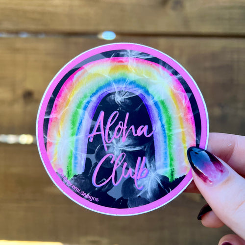 Aloha Club Sticker
