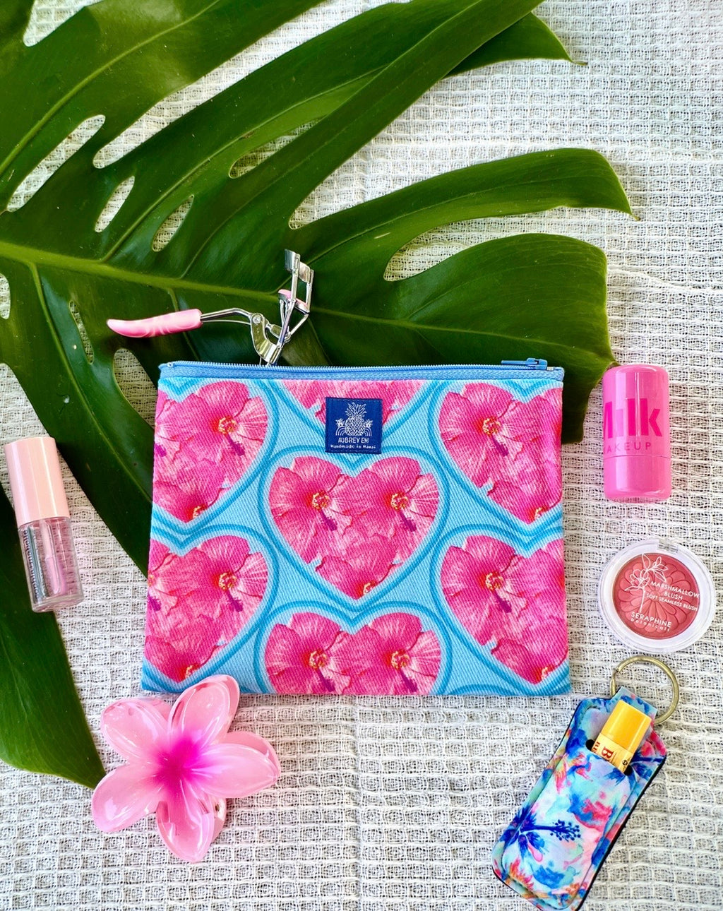 Hibiscus Love Small Pouch