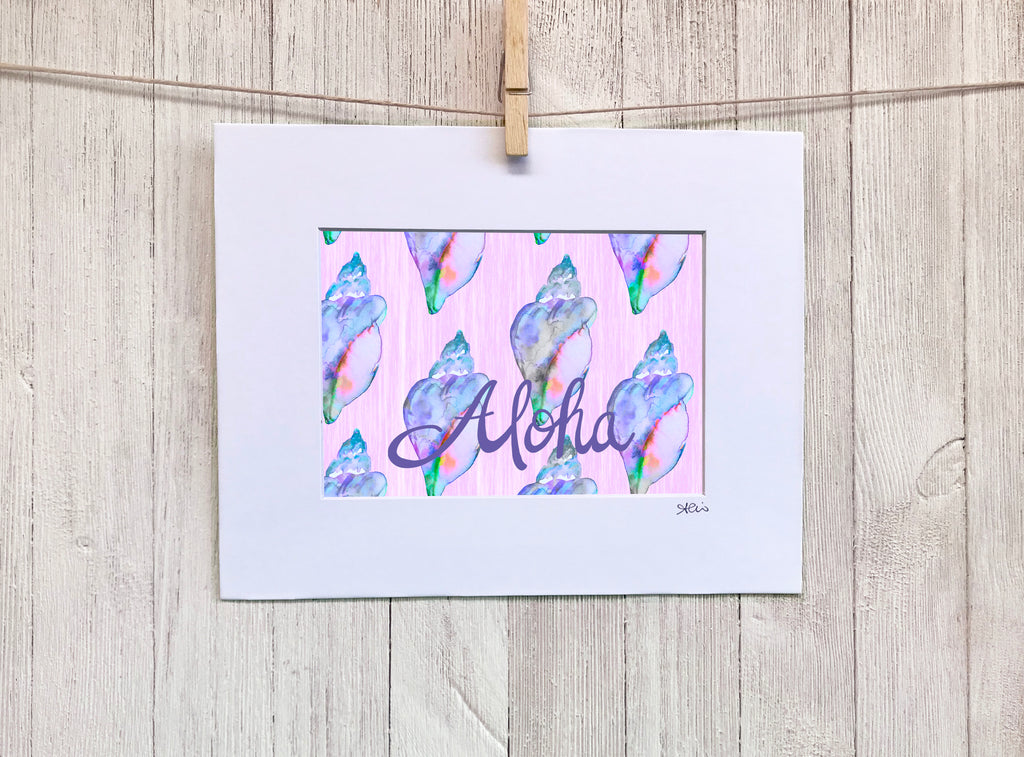 Aloha Shells Wall Art