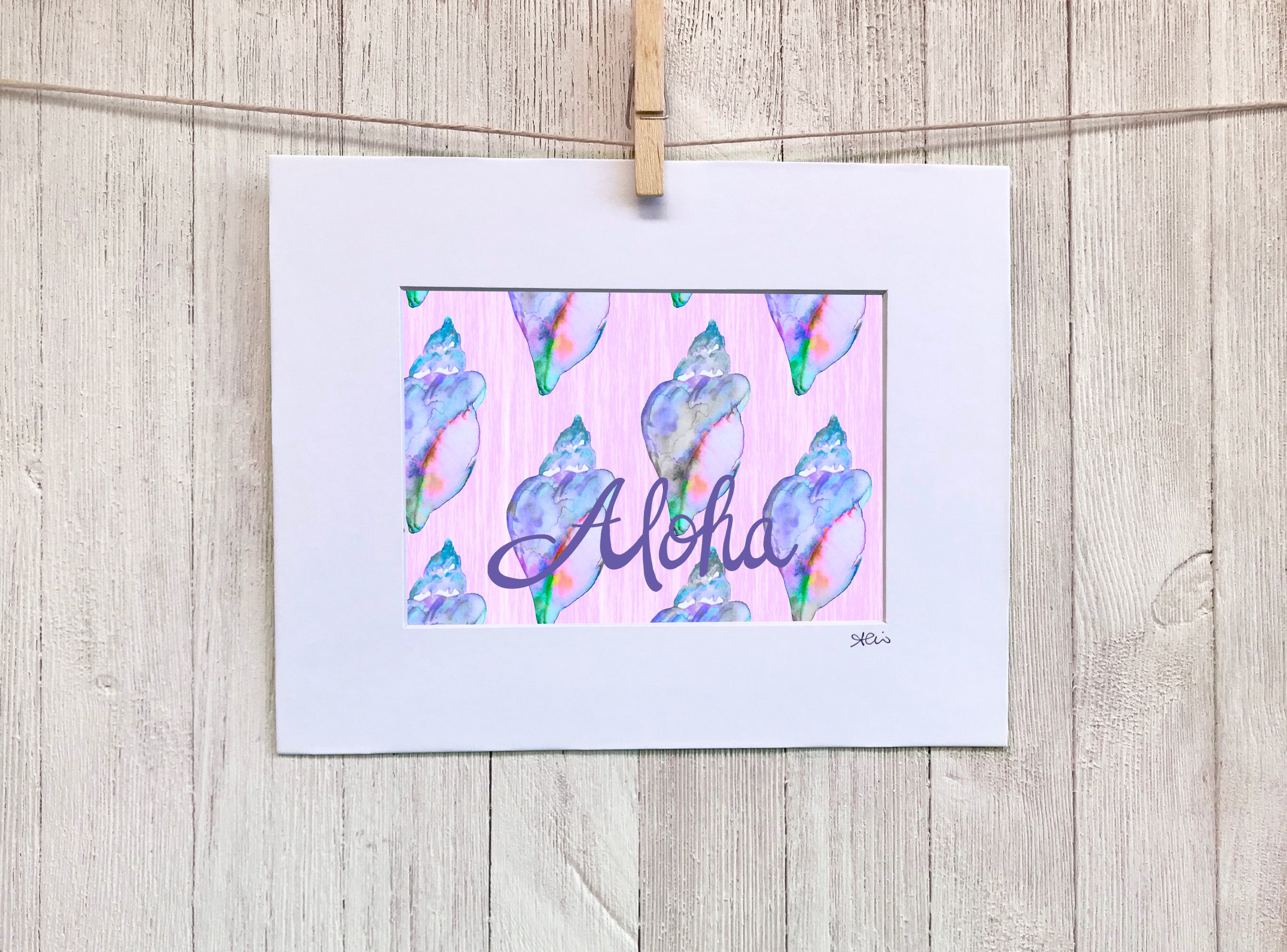 Aloha Shells Wall Art