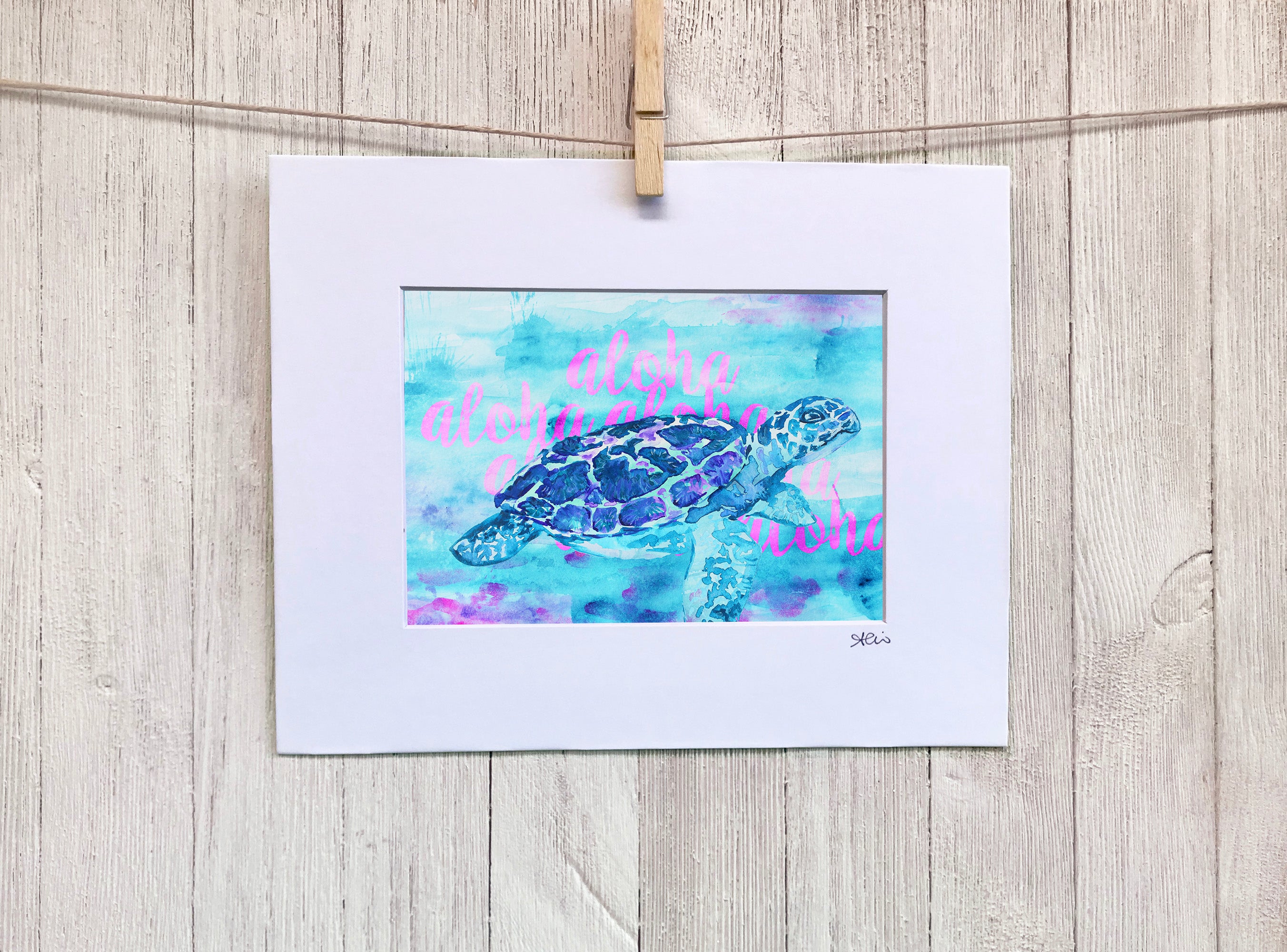 Aloha Honu Wall Art