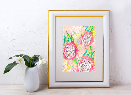 Dragon Fruit Wall Art