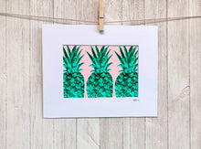 Load image into Gallery viewer, Emerald Pineapple Wall Art
