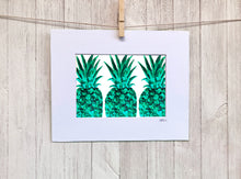 Load image into Gallery viewer, Emerald Pineapple Wall Art