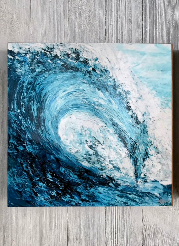 Palette #3 Wood Mounted Wall Art