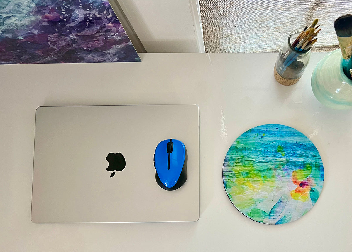 Ocean Vibes Mousepad/Hot Pad