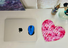 Load image into Gallery viewer, Aloha Vibes Heart Mousepad/Hot Pad