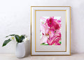 Orchid Closeup Wall Art