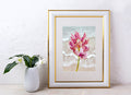 Orchid Wave Wall Art