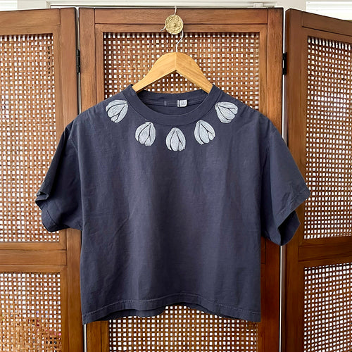 Pikake Petals Crop Tee