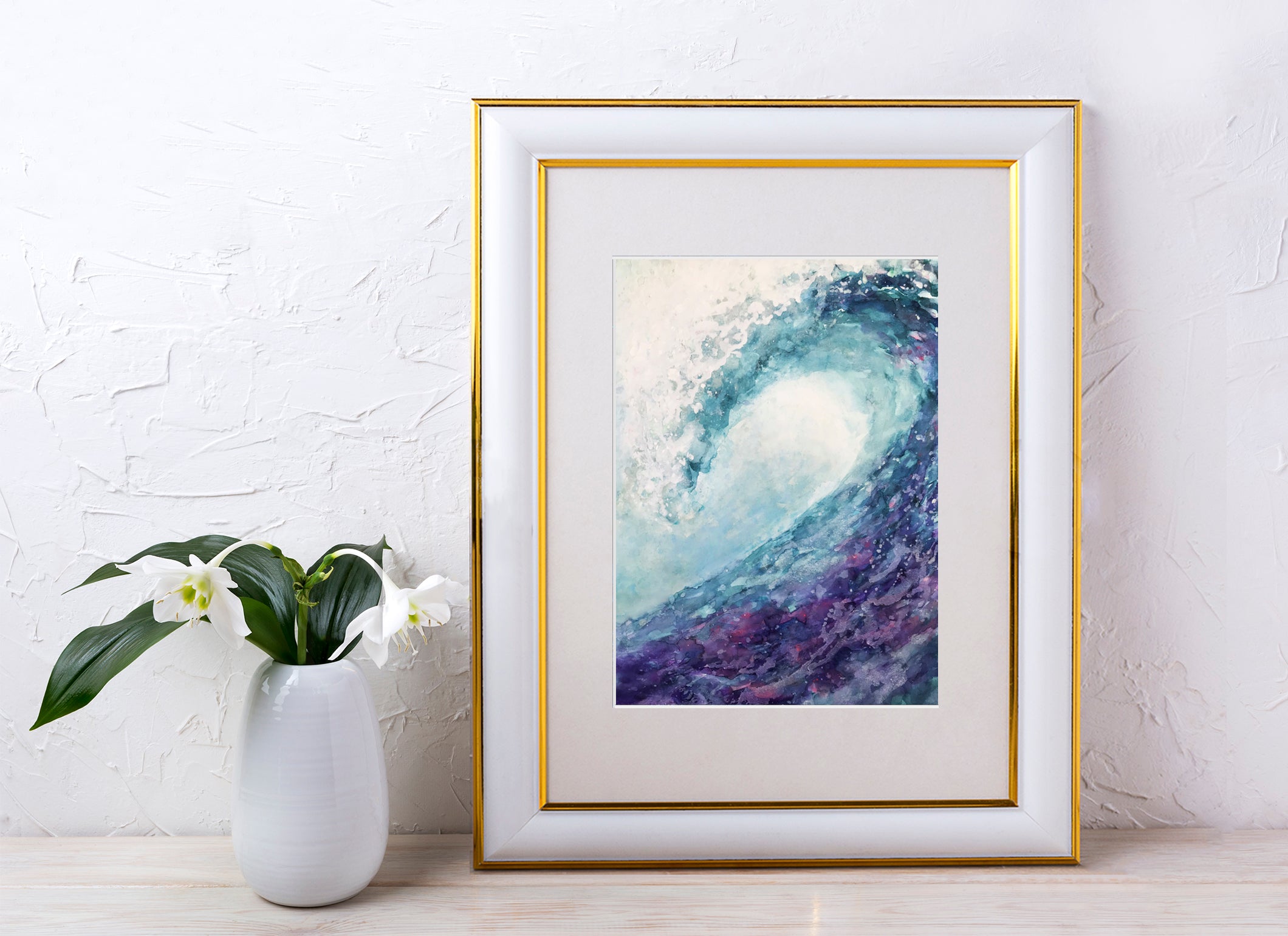 Royal Wave Wall Art