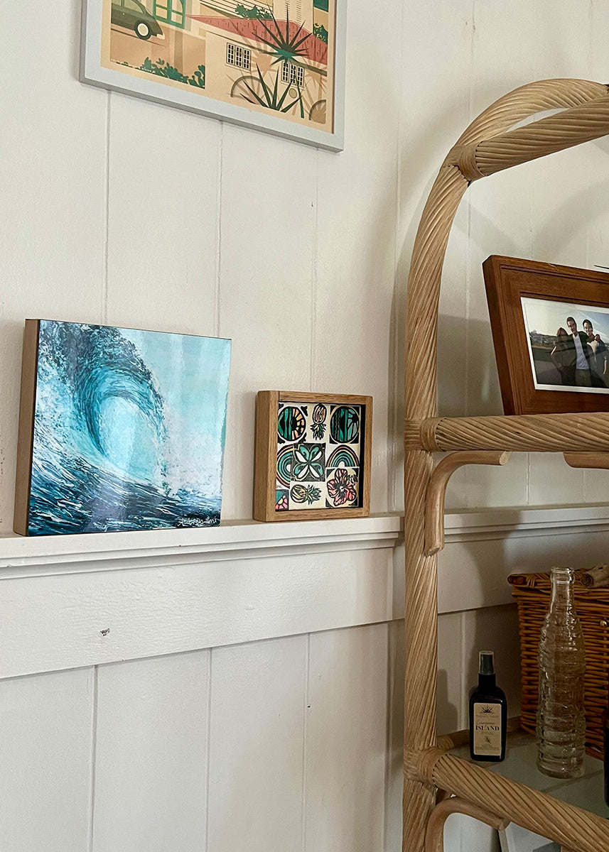 Palette #1 Wood Mounted Wall Art