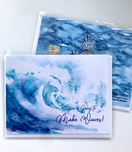 Make Waves Greeting Card