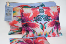 Load image into Gallery viewer, Mirror Hibiscus Medium Pouch
