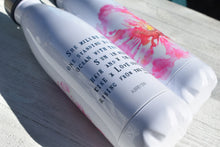Load image into Gallery viewer, Double Wall Insulated Water Bottle - &quot;Hibiscus &amp; Sea&quot;