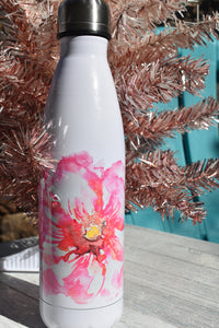 Double Wall Insulated Water Bottle - "Pretty in Pink"