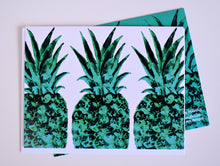Load image into Gallery viewer, Emerald Pineapple Greeting Card