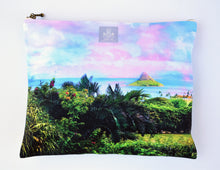Load image into Gallery viewer, Cotton Candy Skies Mokoli'i Island (Chinaman's Hat) - Pencil Pouch or Medium Pouch