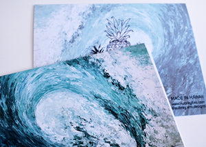 Palette Wave Greeting Card