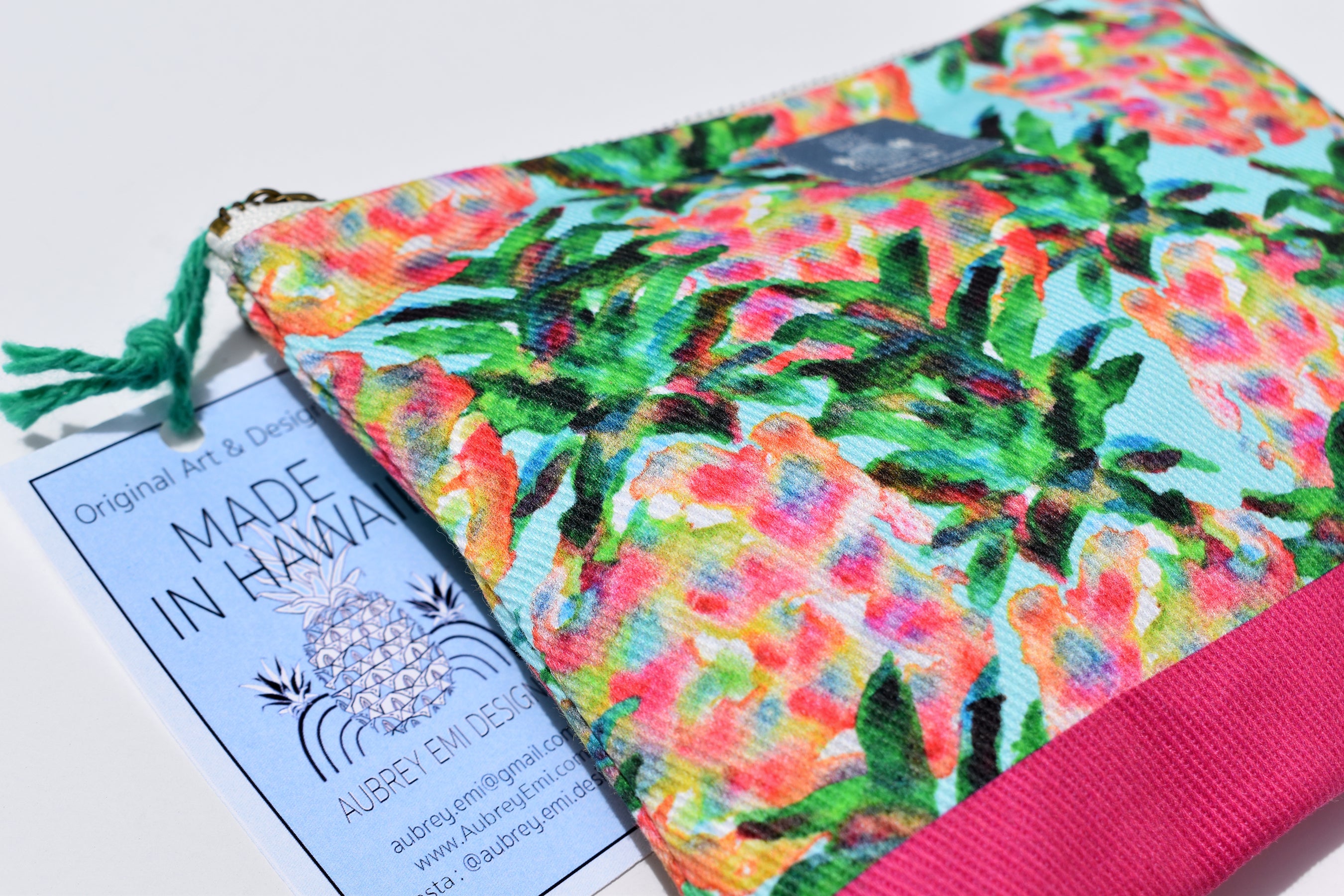 Rainbow Pineapples Pouch