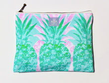 Load image into Gallery viewer, Pastel Pineapples Pouch