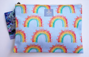 Over the Rainbow Pouch - Blue