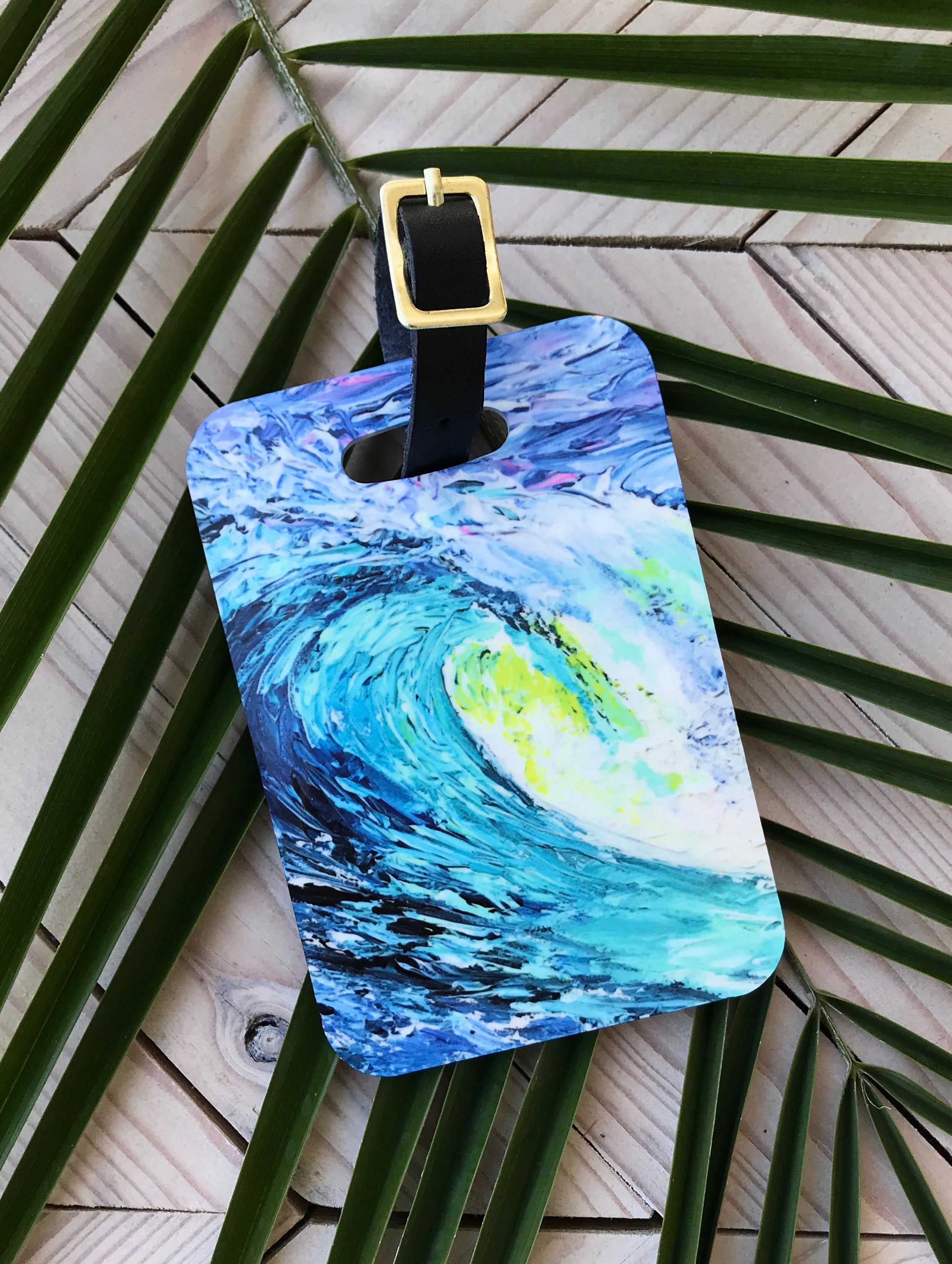 Birthday Wave Luggage Tag