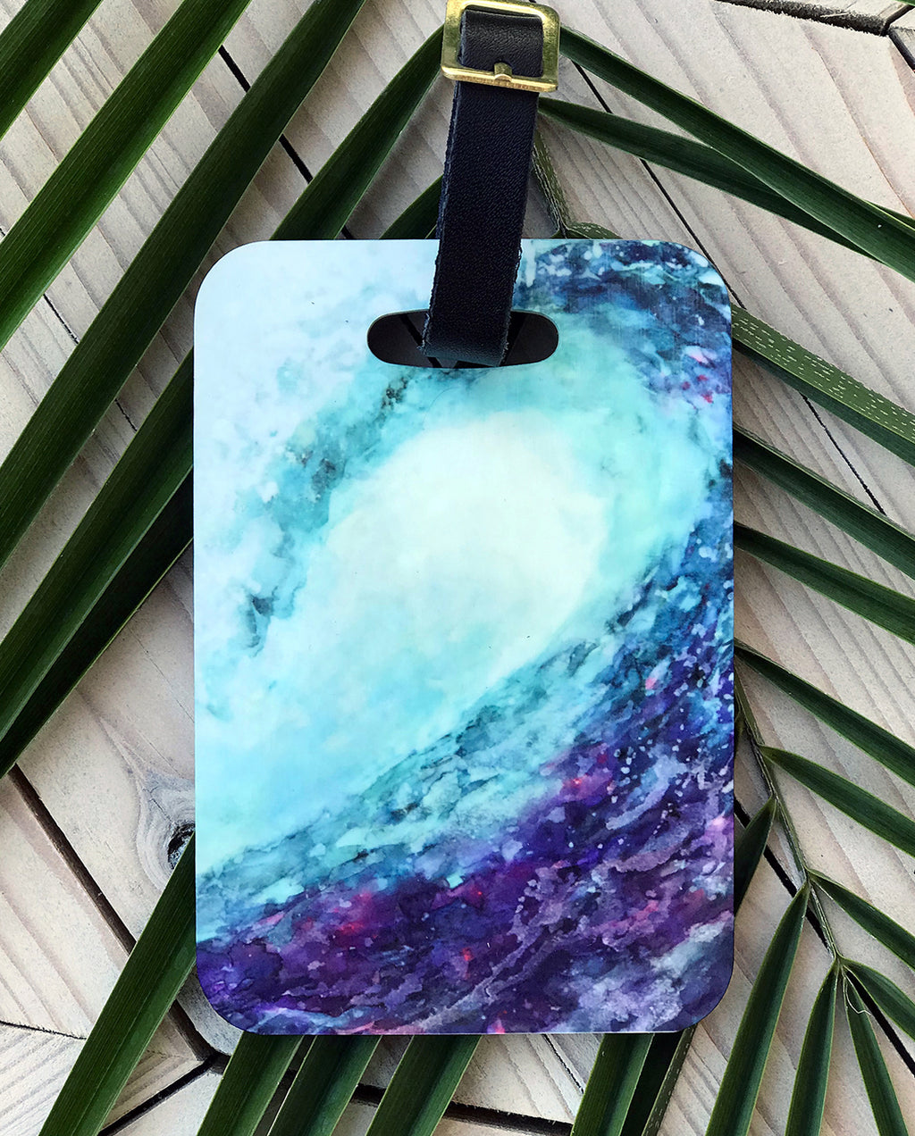 Royal Wave Luggage Tag