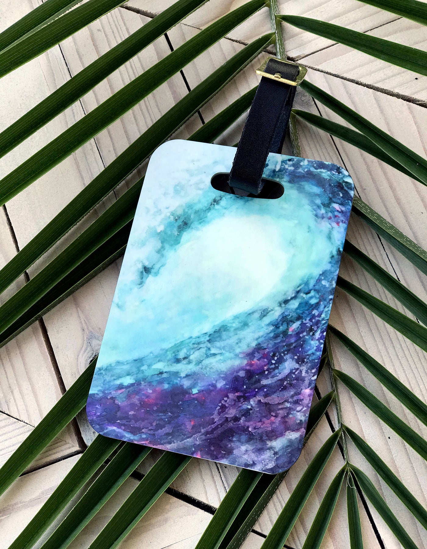Royal Wave Luggage Tag