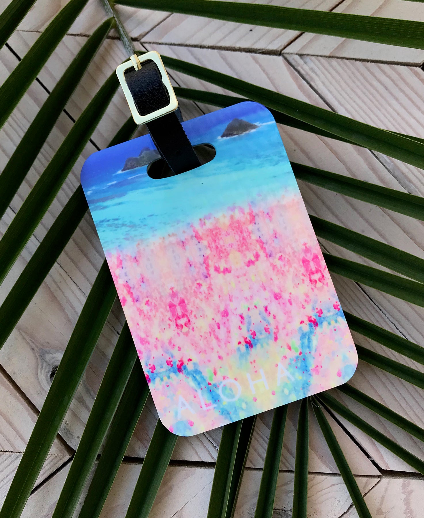Mokulua Islands Luggage Tag