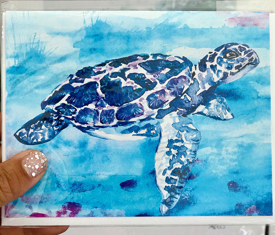 Honu Greeting Card